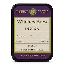 Photograph of product: Witches Brew - Live Resin Infused - 5 Pack