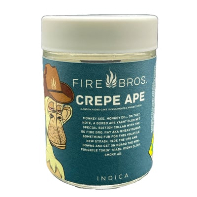 Photograph of product: Crepe Ape Fire Bros CASE-4 - 3.5g