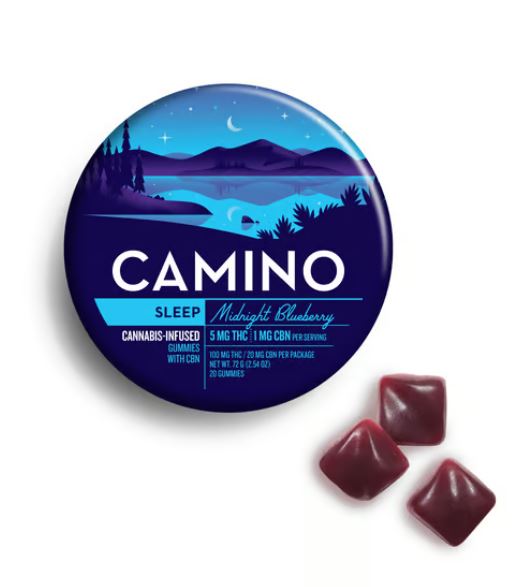 Photograph of Product: 5:1 Midnight Blueberry Sleep Gummies | 100mg