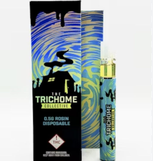 Photograph of product: The Trichome Collective | Tahoe Grapes | Rosin Disposable | 500mg