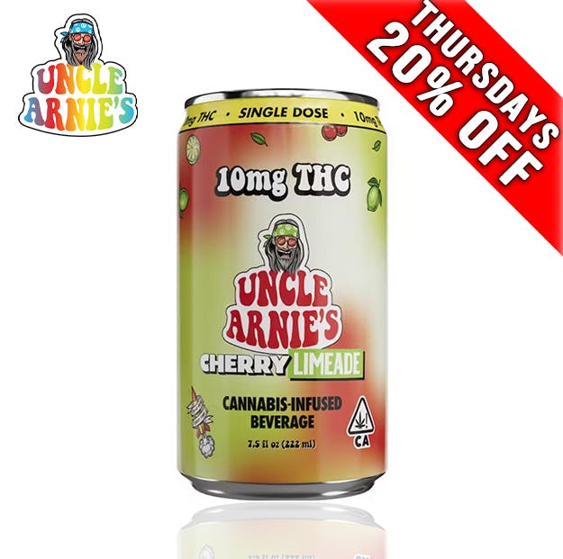 Photograph of product: Uncle Arnies - Cherry Limeade - 10mg - 