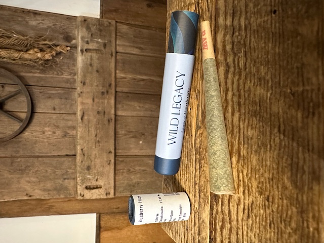 Photograph of product: WL Blueberry Haze Prerolls