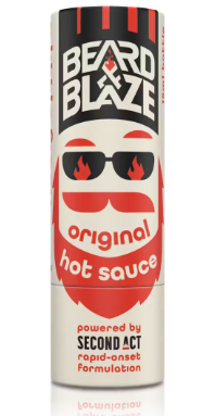 Photograph of product: Beard & Blaze Infused Hot Sauce