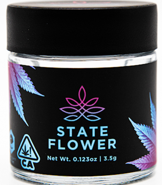 Photograph of product: State Flower - Cap Junky - Indoor - - Hybrid - 3.5g