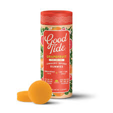 Photograph of product: Good Tide - Gummies - Grapefruit 1:1:1 (H) 100mg