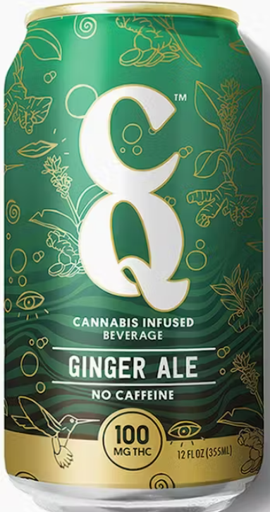 Photograph of product: CQ | 100MG SODA | GINGER ALE