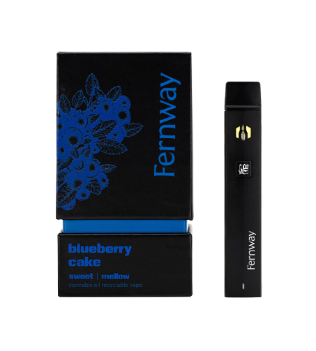 Photograph of product: Blueberry Cake | 2g | Disposable