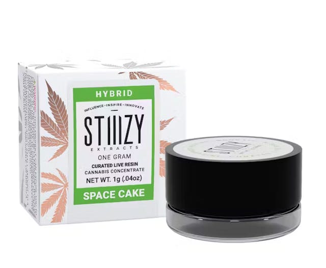 Photograph of product: Space Cake (H) - 1g Curated Live Resin Sauce - Retail