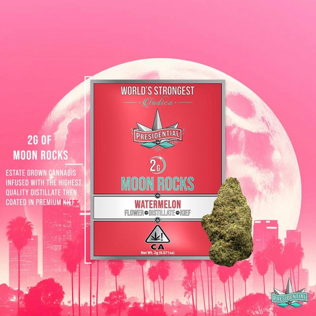 Photograph of product: Watermelon | Moon Rocks Presidential - 2g - 