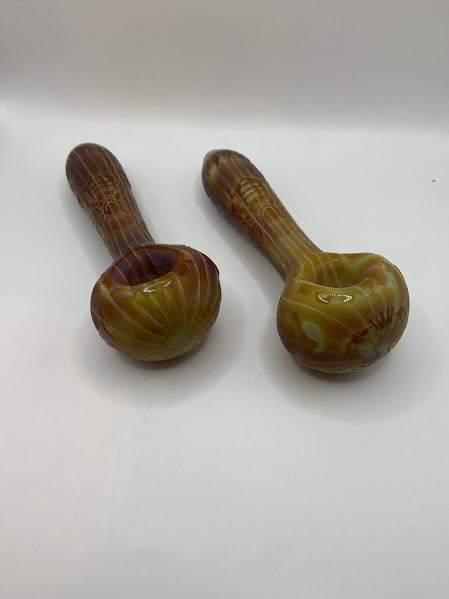 Photograph of product: 4.5" SirEEL Steampuff Spoon Pipe | Assorted Colors