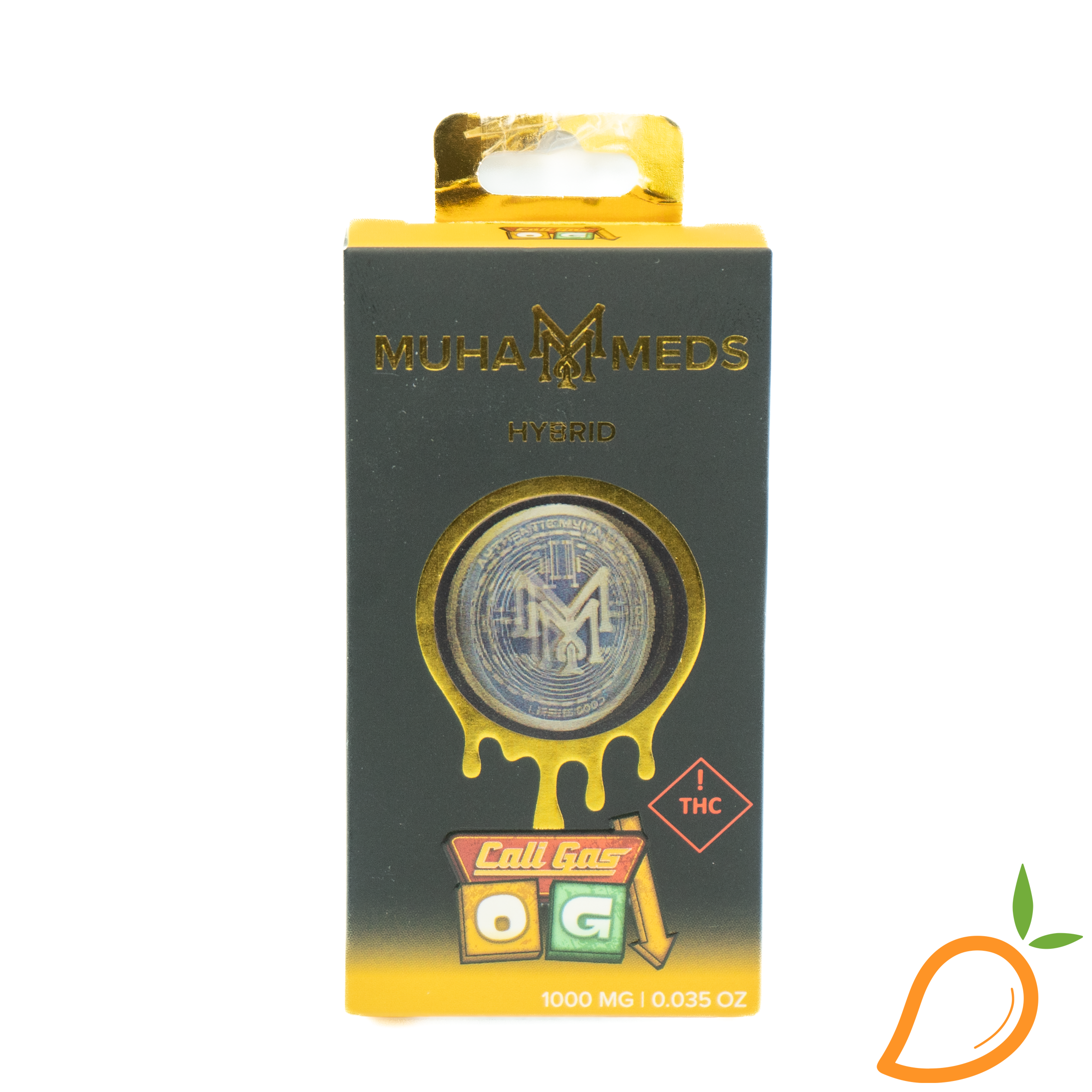 Photograph of product: 1g Cali Gas OG Vape Muha Meds