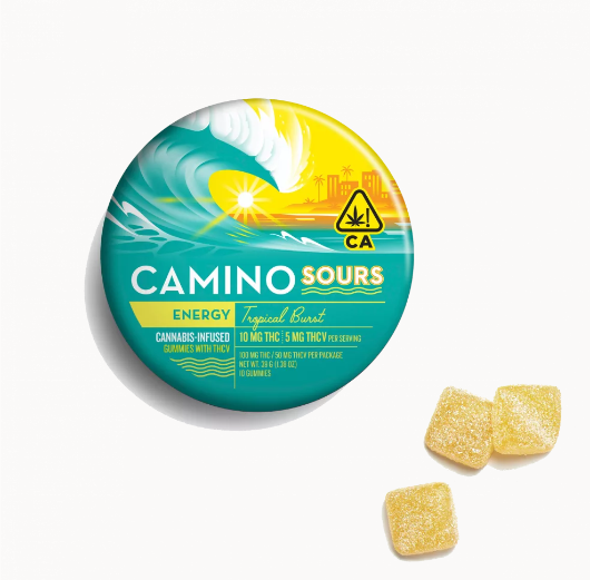 Photograph of product: 100MG/20PC GUMMIES - TROPICAL BURST (2:1) THCV