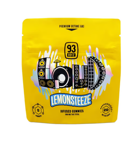 Photograph of product: Gummies | LOUD | Lemonsteeze [5pk]