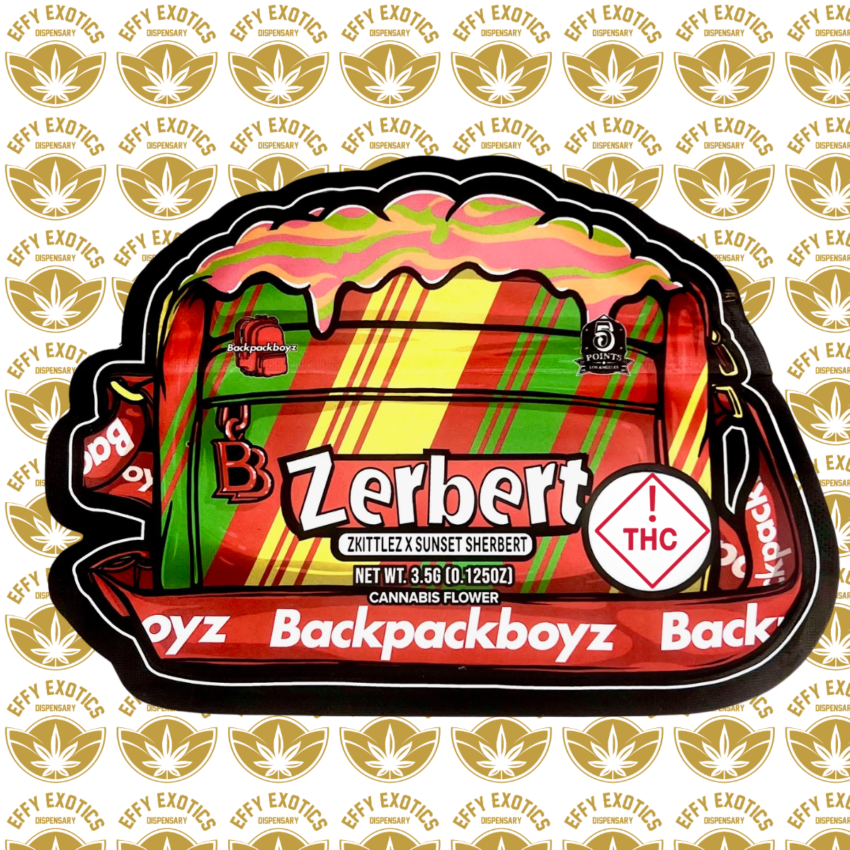 Photograph of product: BACKBACKBOYZ - Zerbert - (H) - 7g