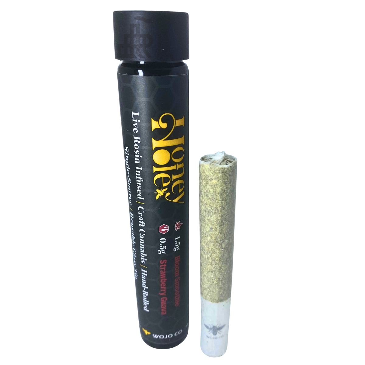 Photograph of product: Bloom Smoothie | Strawberry Guava (.5g) | Honey Hole | 2g