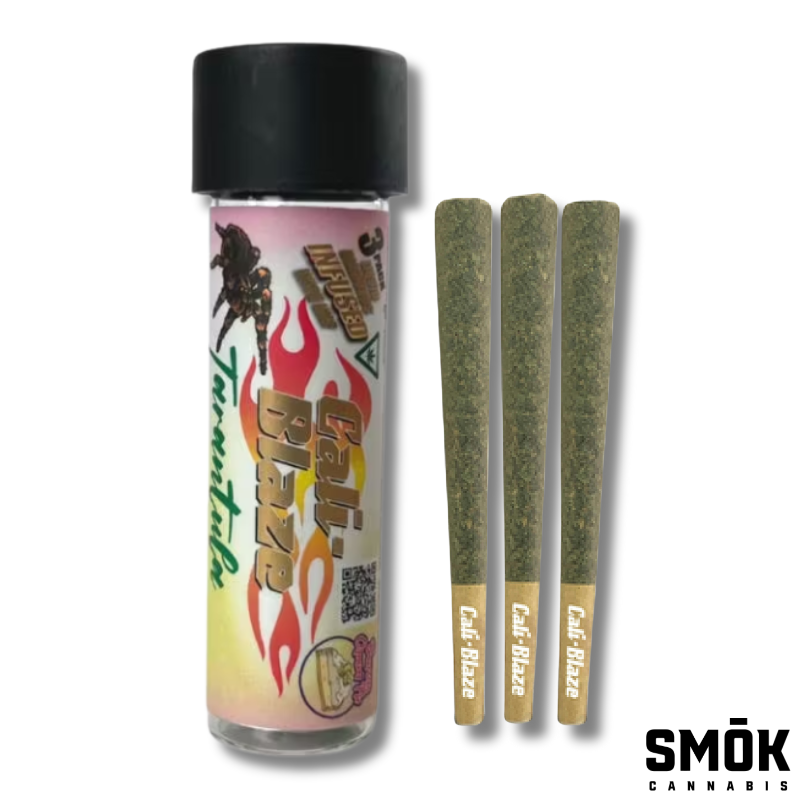 Photograph of product: Cali Blaze Infused Tarantula Banana Cream Pie
