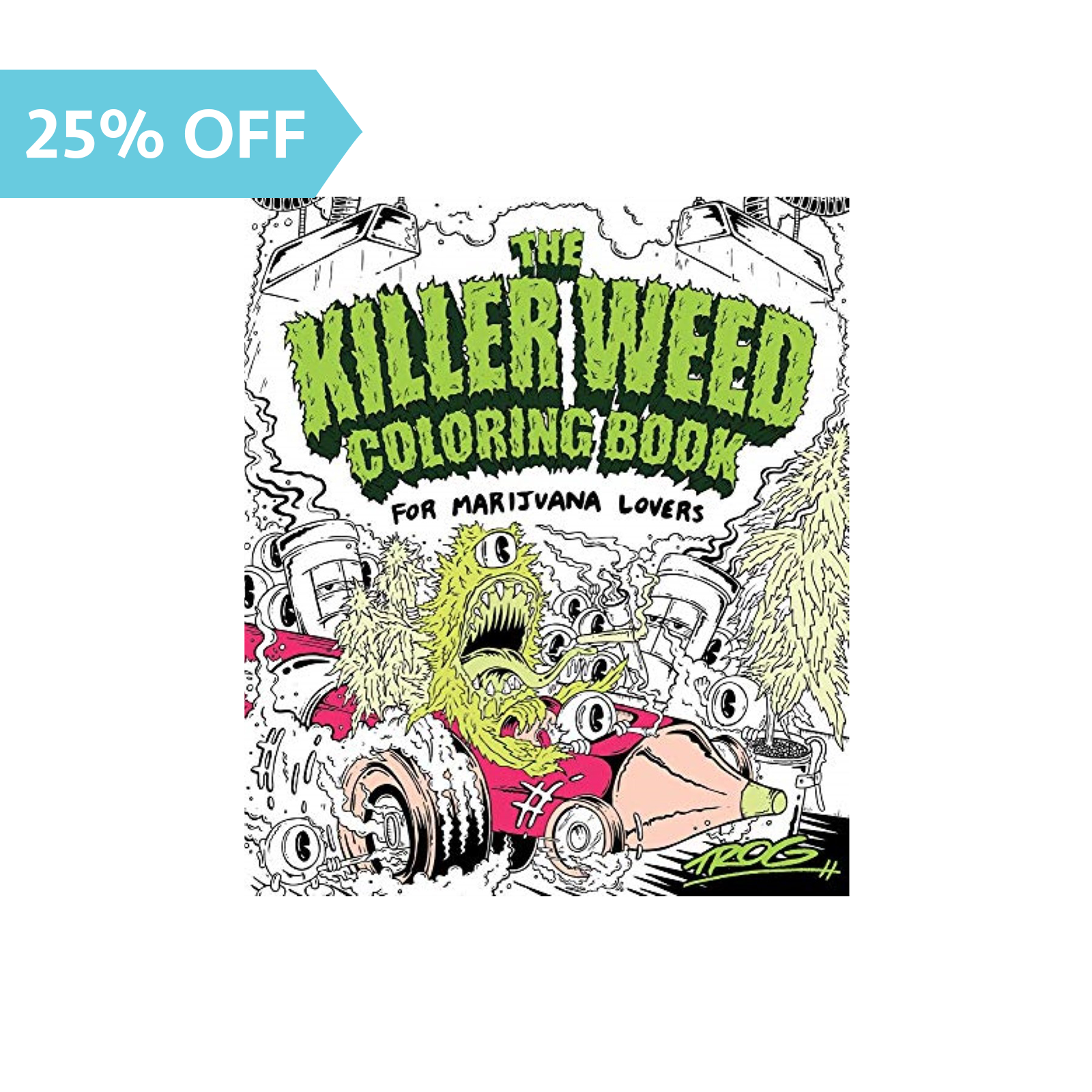 Photograph of product: Killer Oui'd Coloring Book