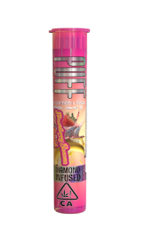 Photograph of product: Strawberry Banana Smash Diamond Infused Pre Roll 1g