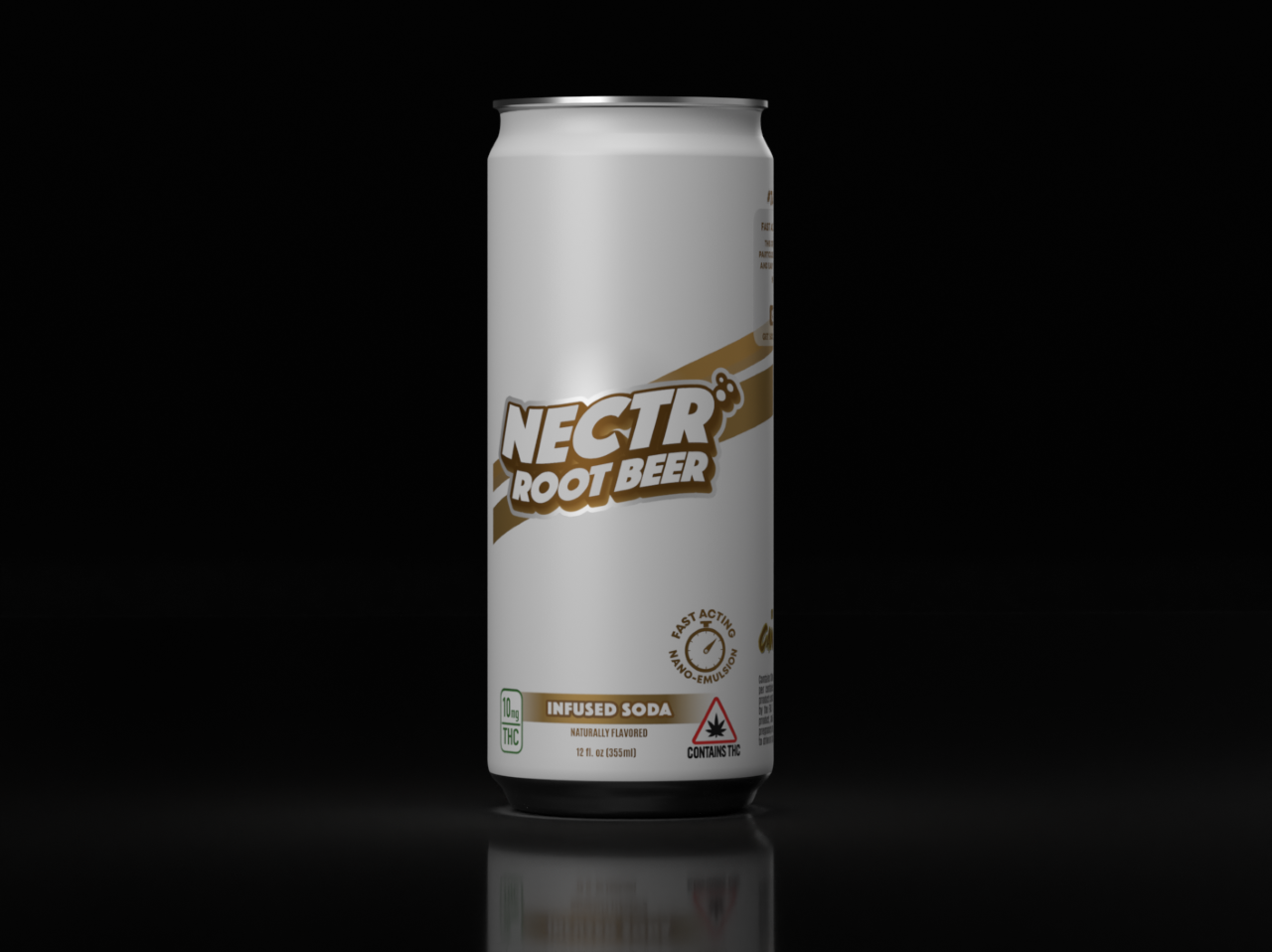 Photograph of product: NECTR Root Beer 10mg