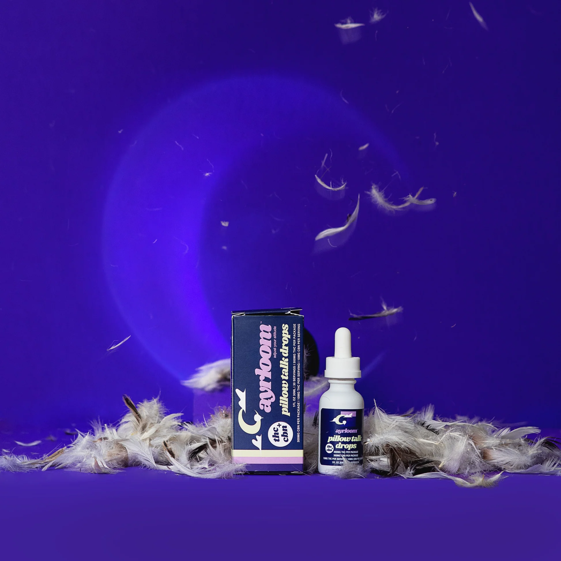 Photograph of product: Ayrloom Pillow Talk Drops | 1:1 | 300mg