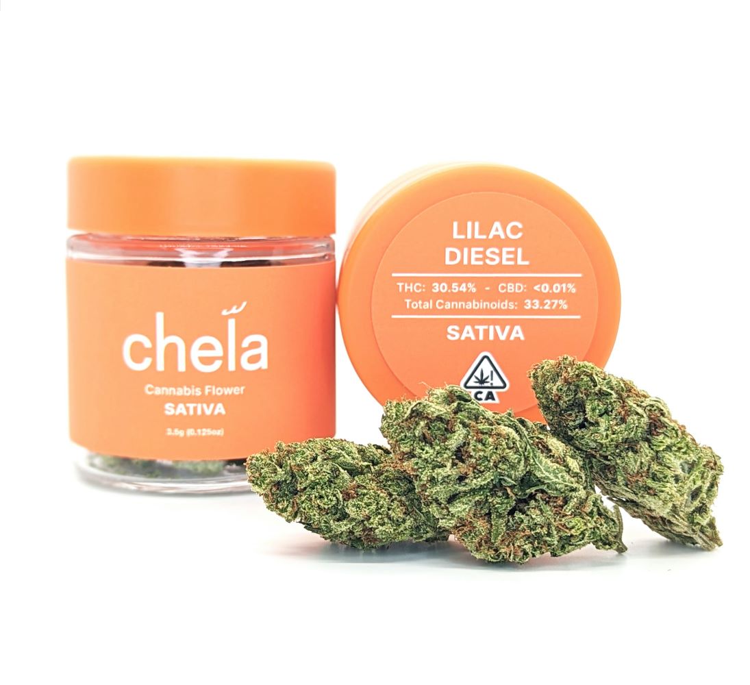 Photograph of product: Chela: Lilac Diesel 3.5g