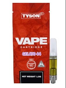 Photograph of product: Tyson 2.0 | 1g | Gelato 44 | Cartridge