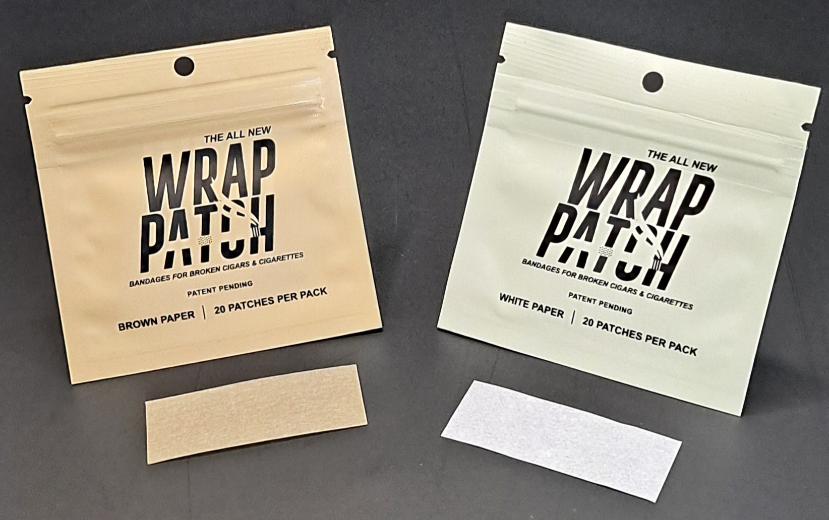 Photograph of product: Papers | Wrap Patch | White