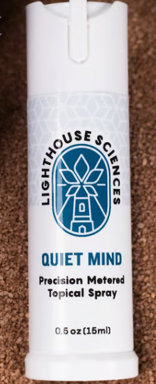 Photograph of product: Quiet Mind Spray 1:1 TH-oui:CBD 300mg