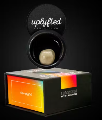Photograph of product: Uplyfted Greazy Runtz Live Rosin 1.0g