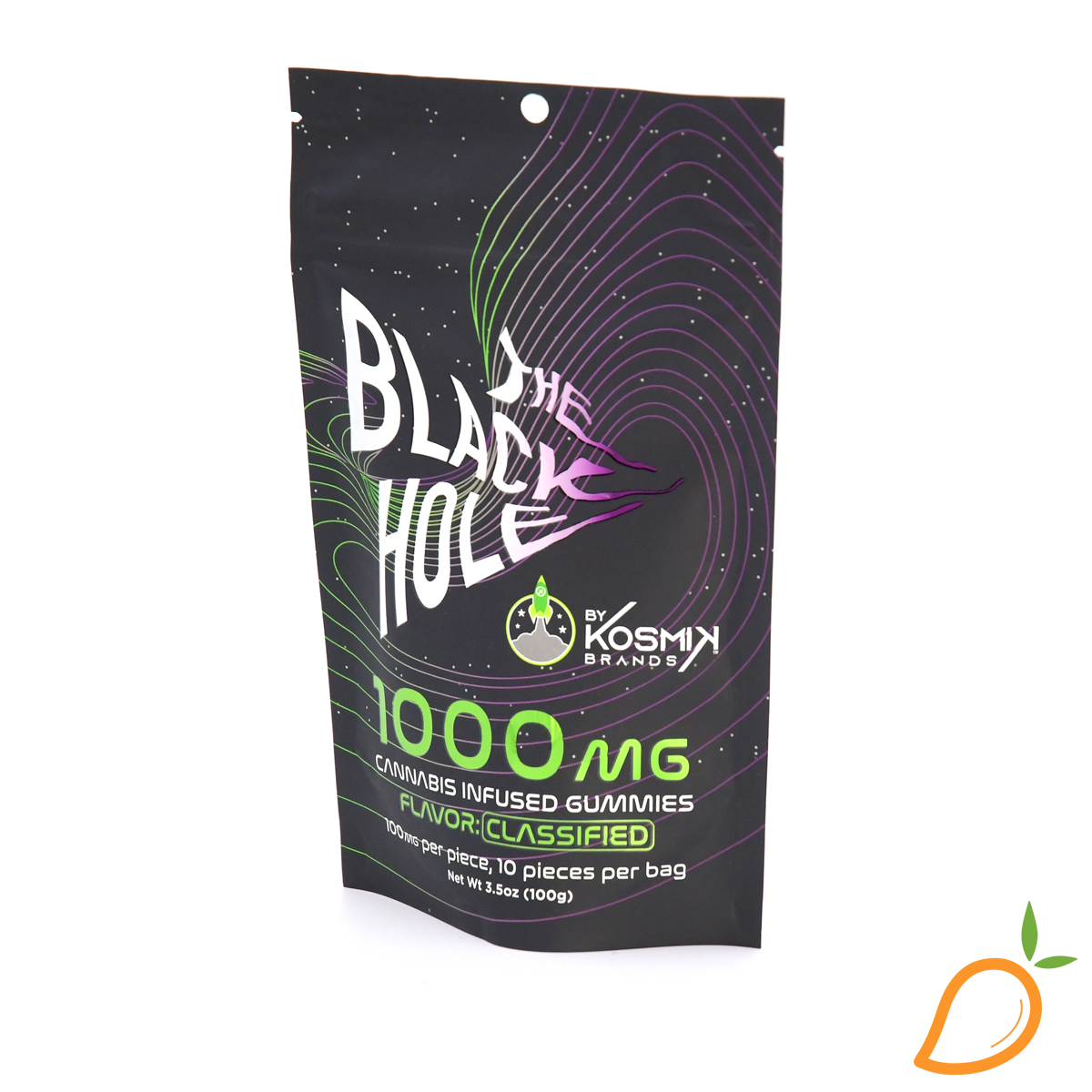 Photograph of product: 1000mg Green Black Hole Kosmik