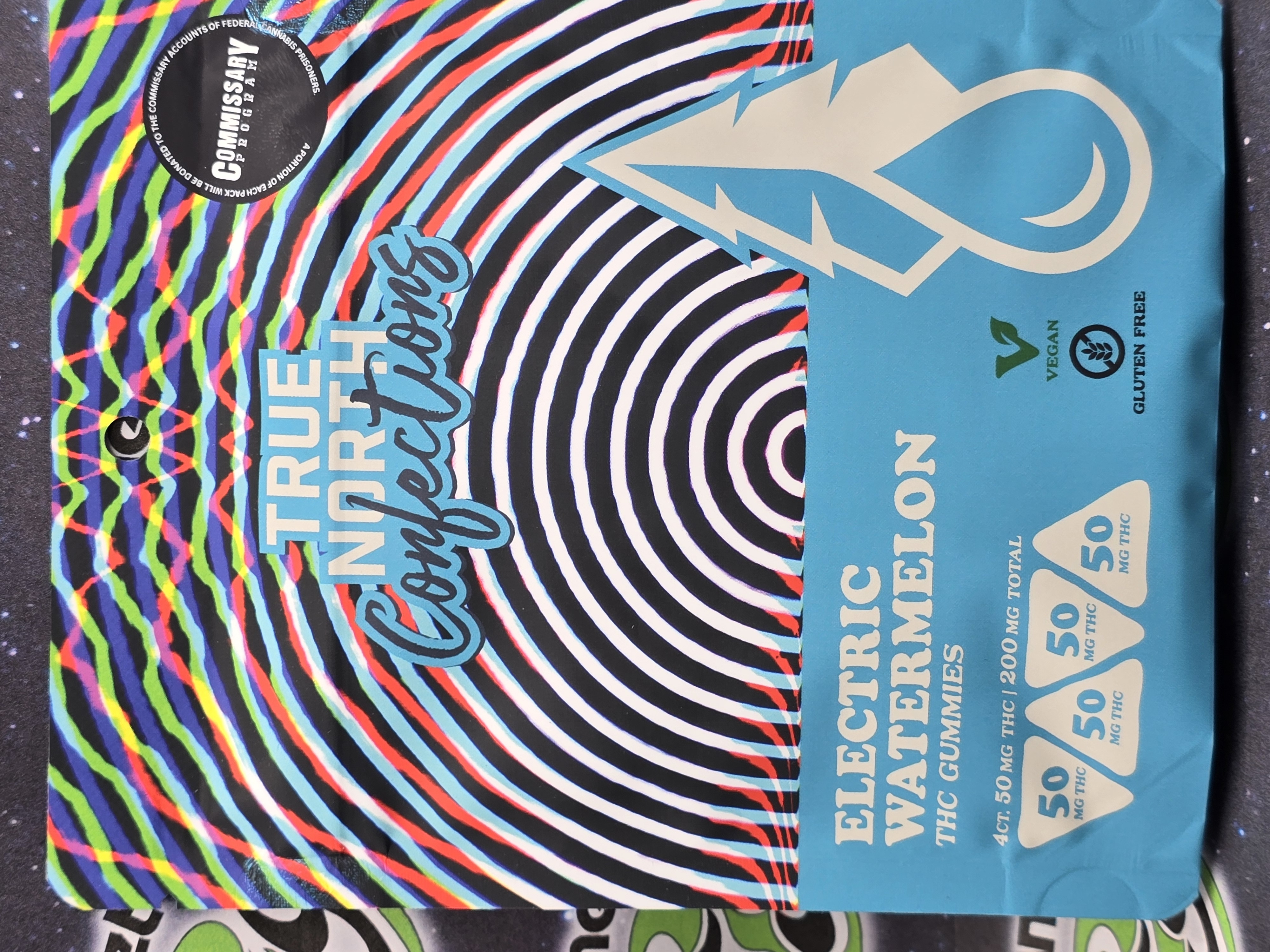 Photograph of product: True North | Electric Watermelon | 200mg Gummies