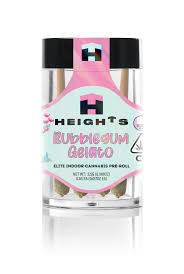 Photograph of product: Heights | Bubblegum Gelato | 5 Pk Prerolls | 2.5G |