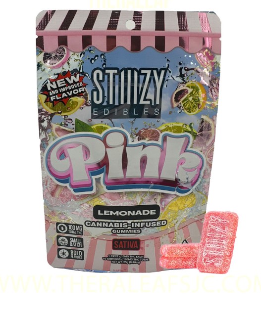 Photograph of product: PINK LEMONADE - 100MG 10PK GUMMIES