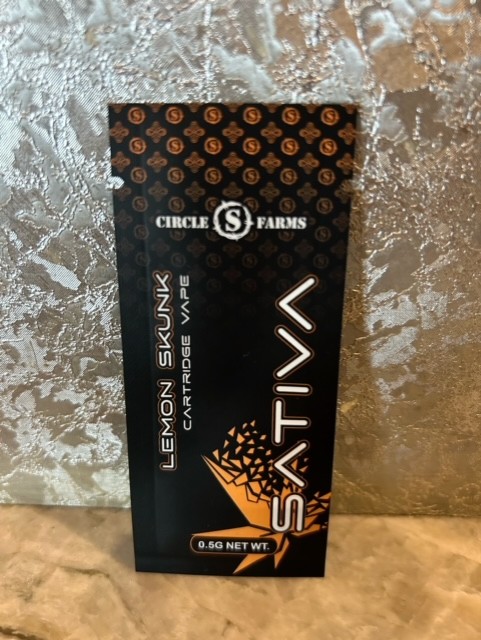 Photograph of product: CSF Lemon Skunk .5g Cartridge