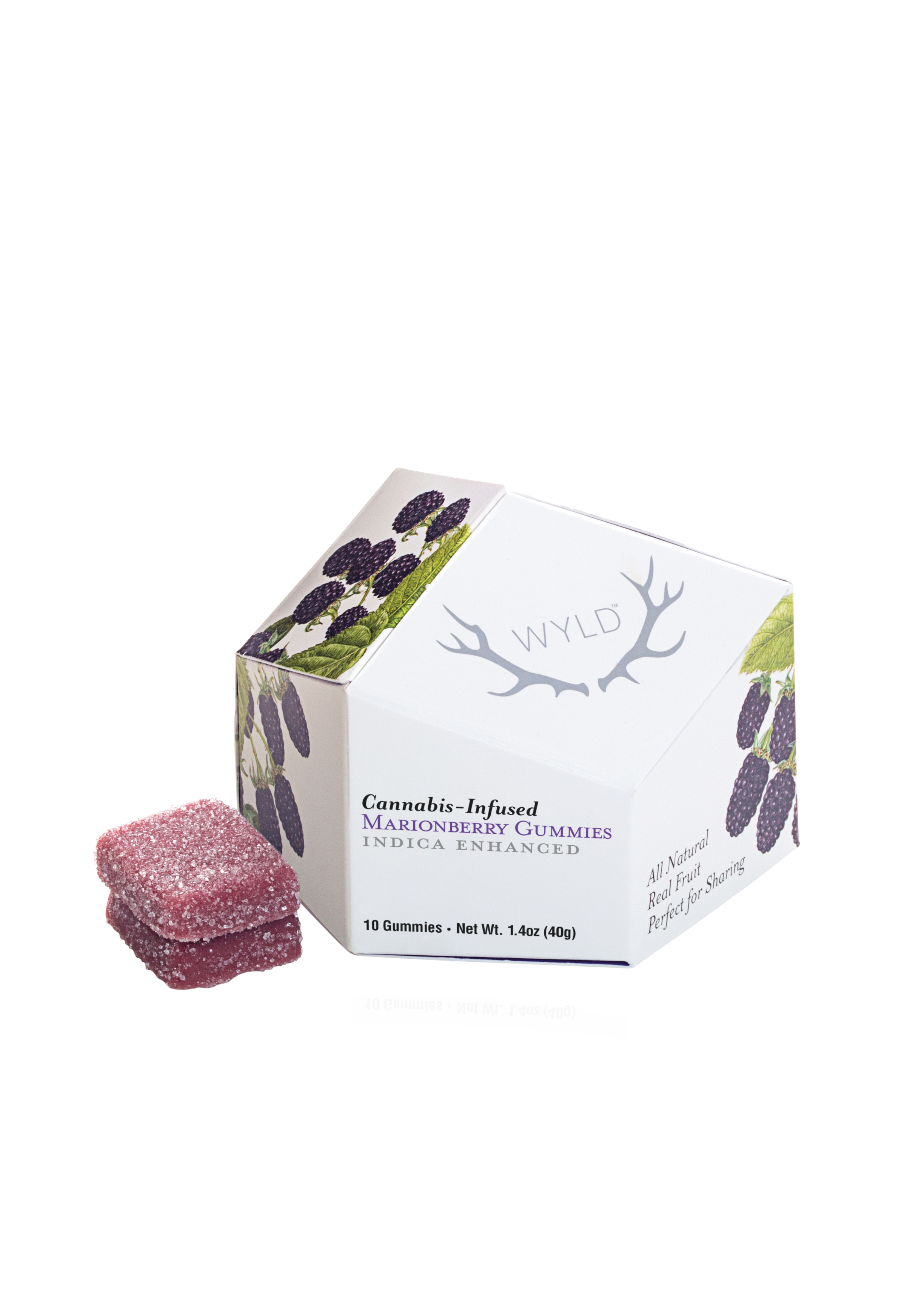 Photograph of product: Wyld - Marionberry - 10ct Gummies