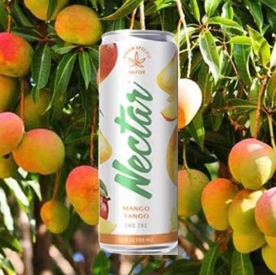 Photograph of product: Nectar - Mango Tango Seltzer (5mg)