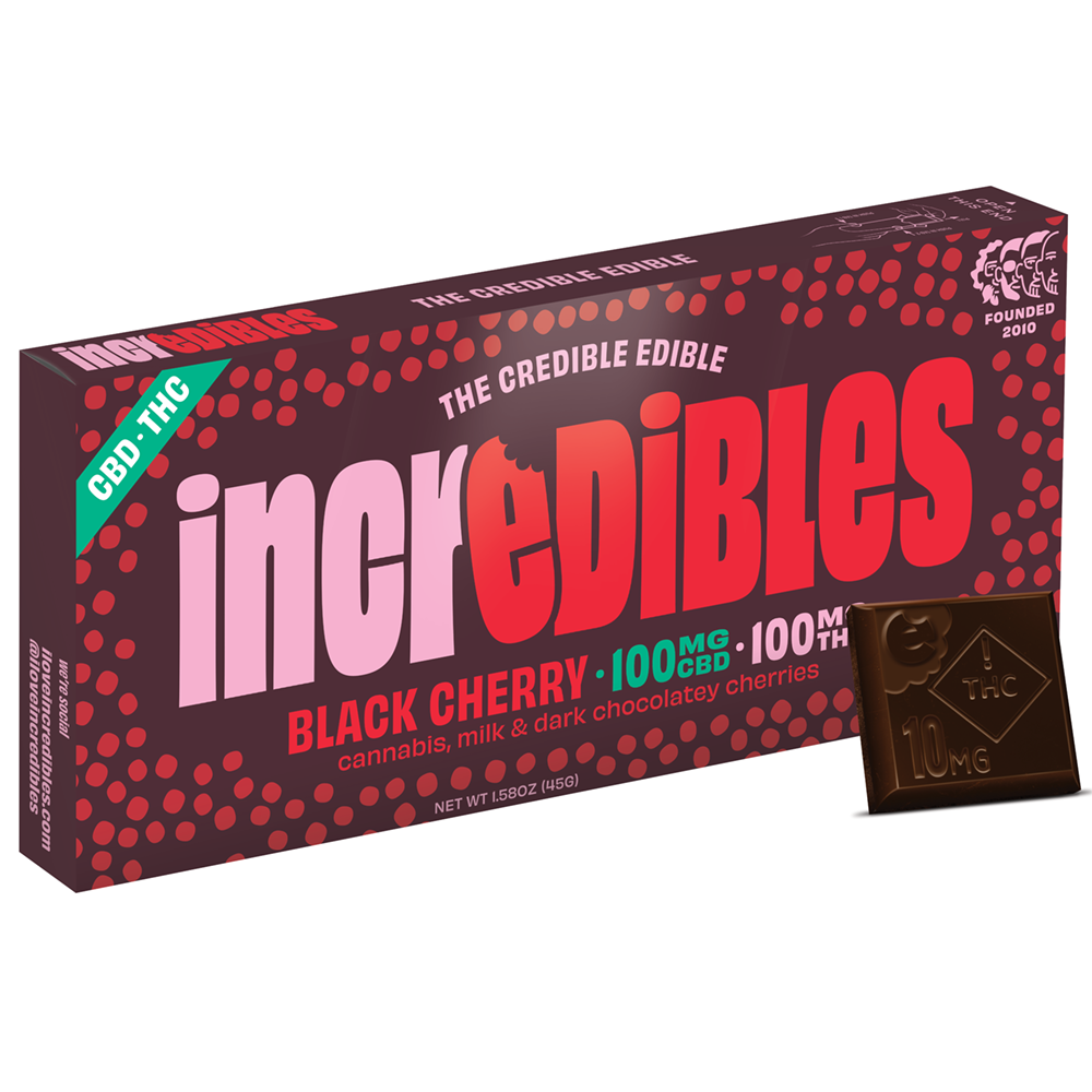 Photograph of product: Red Velvet Cake Bar 100mg:100mg (TH-oui:CBD)