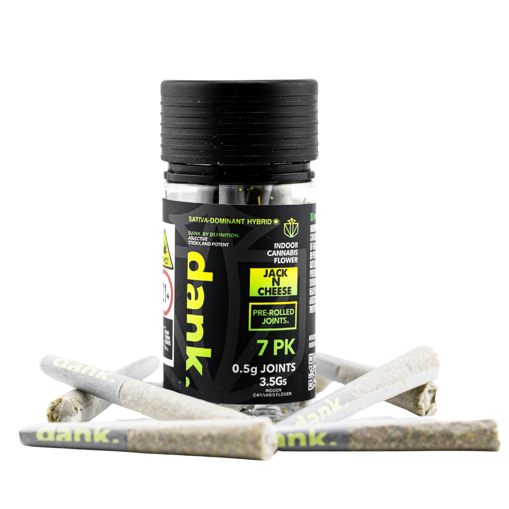Photograph of product: Dank | Jack N' Cheese | Pre-Roll Multipack | 7pk
