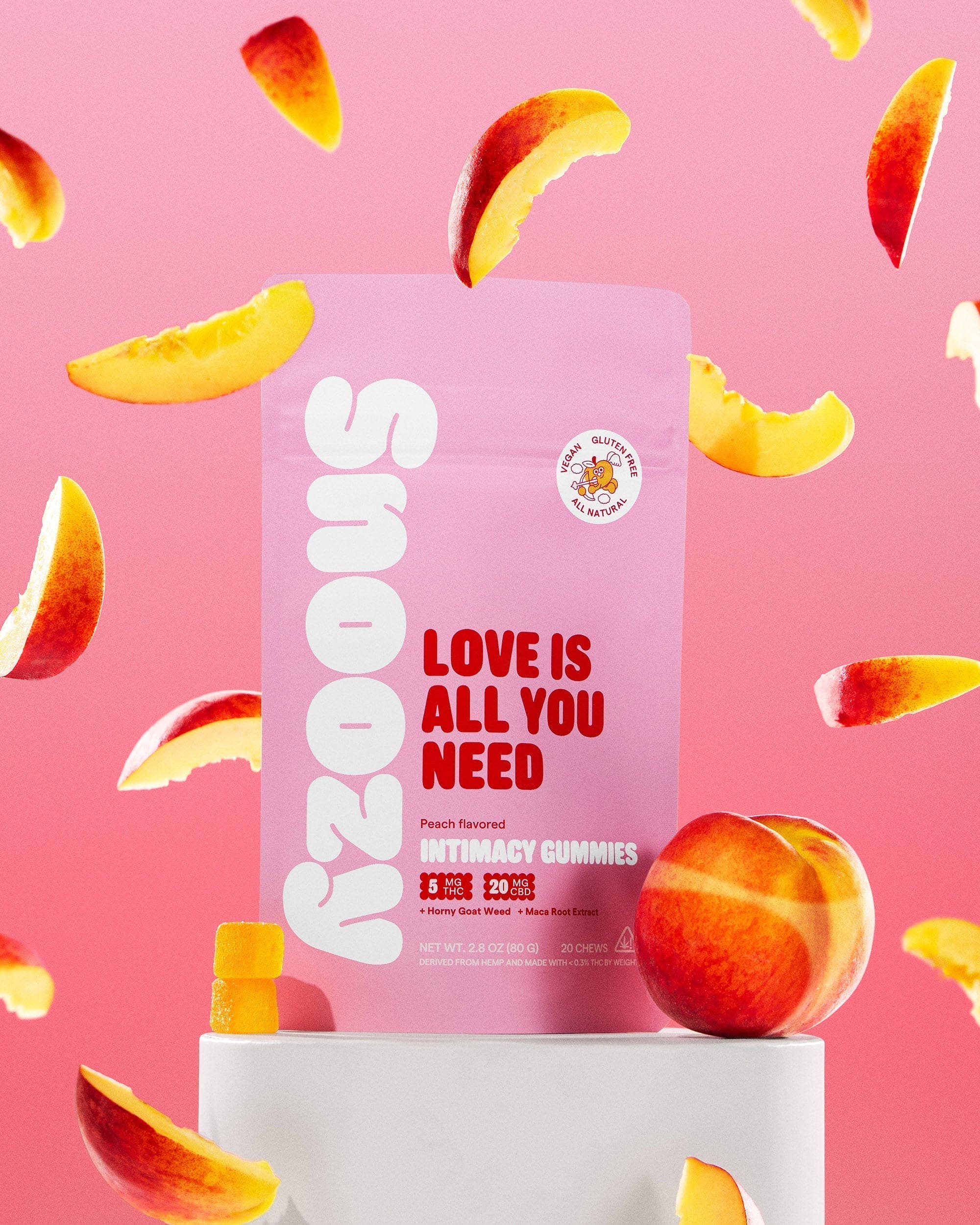 Photograph of product: Snoozy | Love is All you Need | Edible | 100MG