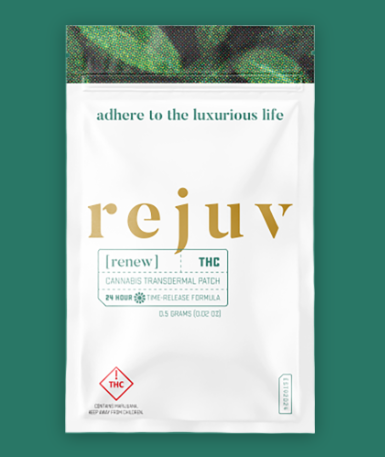 Photograph of product: ReJuv | TH-oui 50mg TH-oui | Transdermal Patch