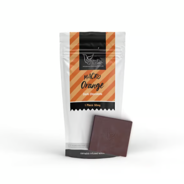 Photograph of product: Orange Dark Chocolate Bite 1Pk - Oui'd (Macro Dose)