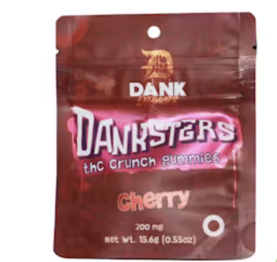 Photograph of product: AU Danksters: Cherry Nerdz 200MG (4X50MG)