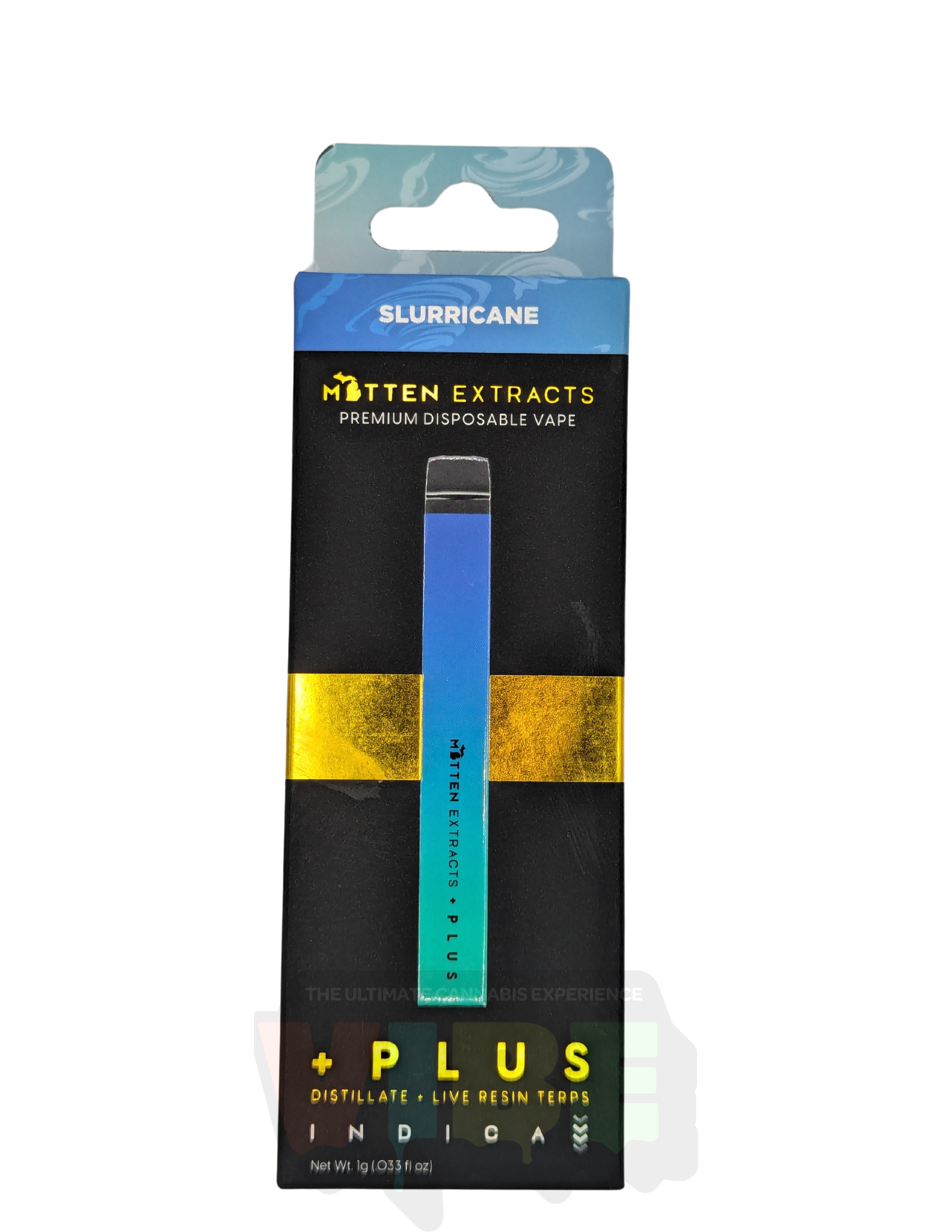 Photograph of product: Mitten Extracts | Slurricane Disposable Vape | REC
