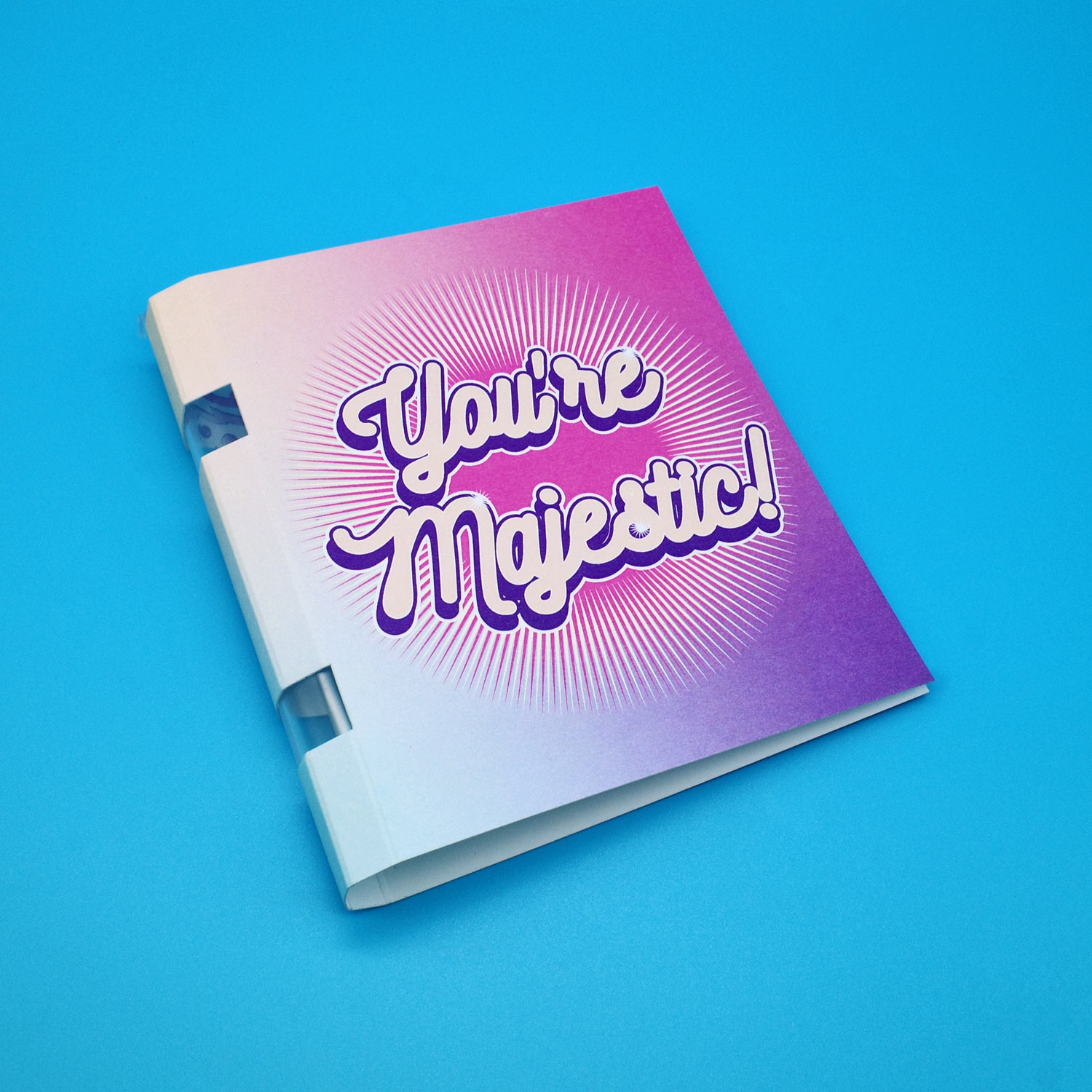 Photograph of product: Puff Cards | You're Majestic
