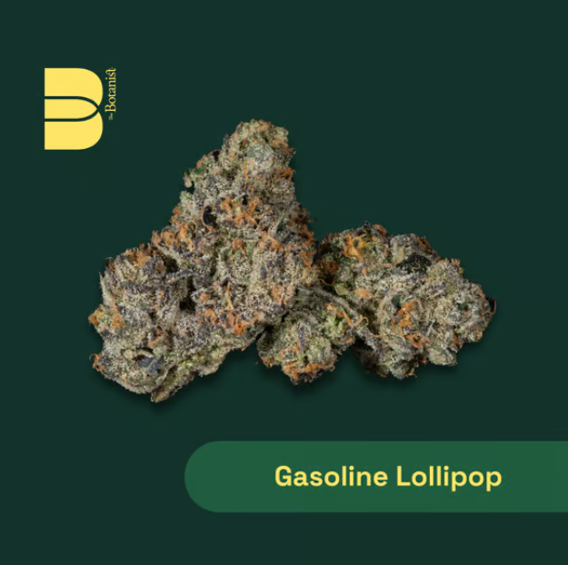 Photograph of product: Flower - Gasoline Lollipop - 3.5g