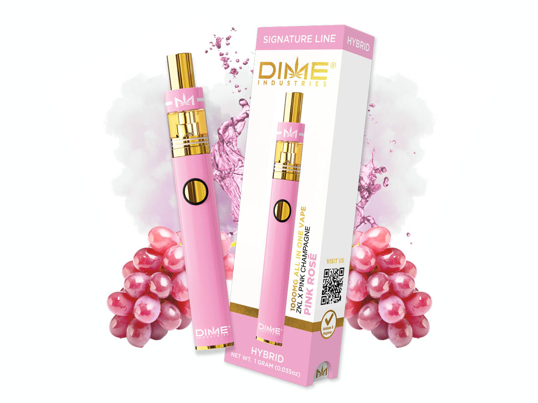 Photograph of product: Dime | Pink Ros All-In-One 2g