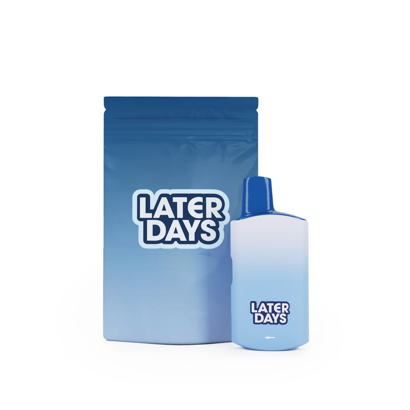 Photograph of product: Later Days Winter Mint .85g Disposable Vape