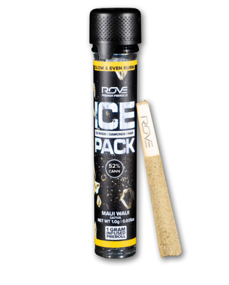 Photograph of product: Maui Waui | Ice Pack Infused PreRoll