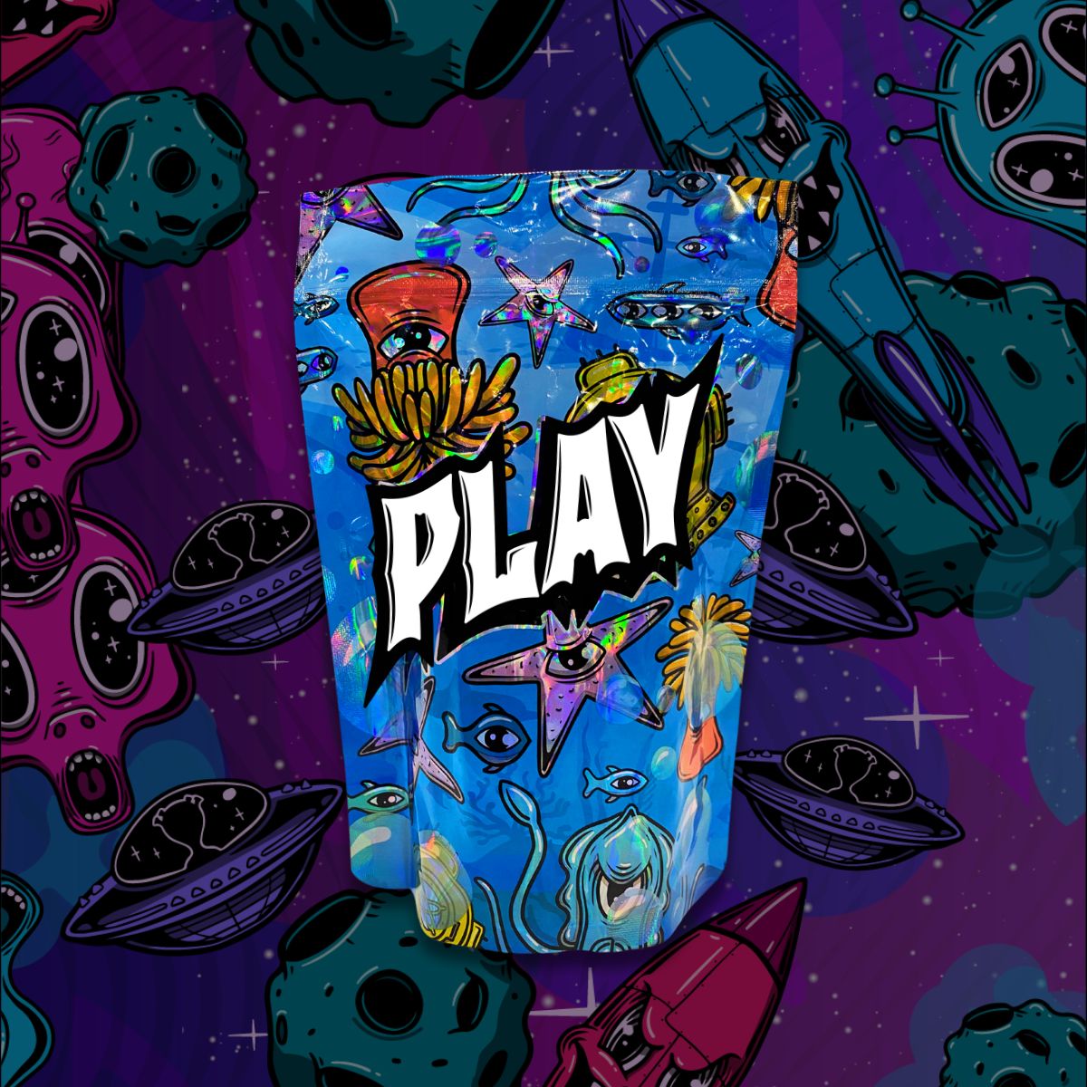 Photograph of product: Play | Bubblegum Z | 28g | Pre-Pack Flower