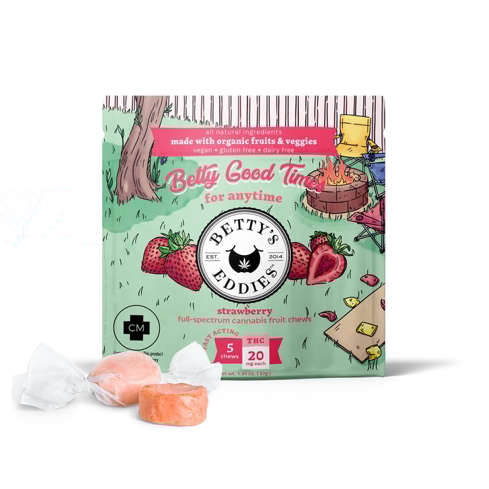 Photograph of Product: Anytime Bettys Strawberry - ["100mg"]